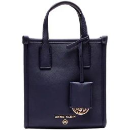 Anne Klein Blue Solid Handbag-picture-44