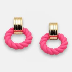 Sohi Gold Plated Party Designer Drop Earrings-10