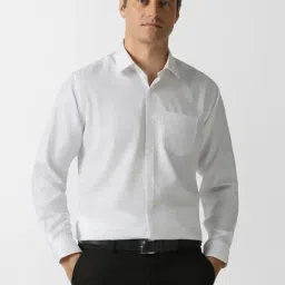 Van Heusen White Regular Fit Shirt-picture-10