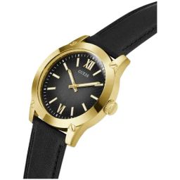 Guess Crescent Men Black Round Dial Analog Watch - GW0628G2 image 3