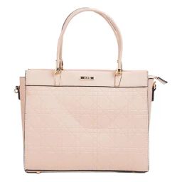 Code by Lifestyle Pink Textured Handbag-image-17