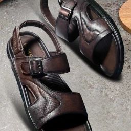 Healers by Liberty Men's Brown Back Strap Sandals-picture-12