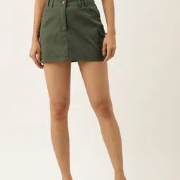 Off Label Cargo Mini Skirt-image-61