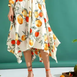 KASSUALLY Multicolor Printed Skirt-picture-23