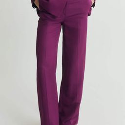 MANGO Women Straight Fit Formal Trousers-image-57