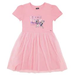 Allen Solly Junior Pink Cotton Printed Frock Dress-picture-13