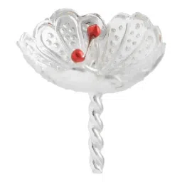 Sri Jagdamba Pearls 800 Silver Small Set of 108 Flowers - 80 gm-image-21
