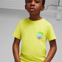 Puma Boys Green Cotton Printed T-Shirt-picture-22