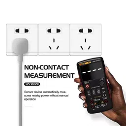 amiciSense True-RMS Digital Multimeter Button 9999 Counts With Analog Bar Graph image 4