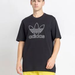 ADIDAS ORIGINALS Men's Black OUTL TREF T-Shirt-image-30