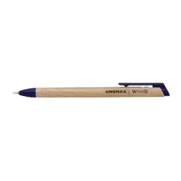 UNOMAX Wood RT Liquid Ball Point Pen Blue-44