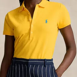 Polo Ralph Lauren Polo Collar Regular fit Cotton T-Shirts-image-52