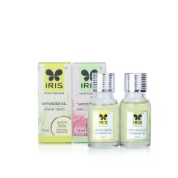 IRIS Home Fragrances Lemon Grass And Apple Cinnamon Vaporizer Oil (0.03 L) - Set of 2 image 3