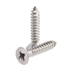 RS PRO Plain A4 316 SS 25.4 mm (1 Inch) Countersunk Head Self Tapping Screws, 5221397 (Pack of 100 pcs)-image-85