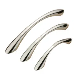 DECORE 308 160 mm Zinc Alloy Chrome and TT Finish Cabinet Pull Handle-image-44