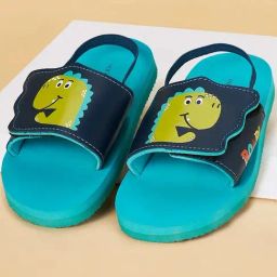 Pantaloons Junior Kids Blue Slides-picture-12