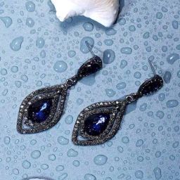 Sohi Silver Plated Designer Stone Casual Drop Earring For Women-image-15