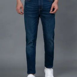 Red Tape Dark Blue Regular Fit Jeans-image-68