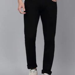 Cantabil Black Regular Fit Jeans-image-72