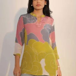 Libas Multi Abstract Print Tunic-image-9