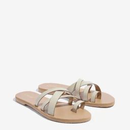 LUNA BLU by Westside Ivory Multi-Strap Slides-picture-4