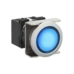 IDEC LB Series Flash Silhoutte Indicator Light Round Shape, LB6MP-1T01VWS-picture-10