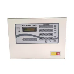 DETECT FIRE 16x2 Character LED Display Fire Alarm Control Panel 12 Zone 30/200 W (Normal Fire) Grey-44
