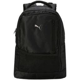 Puma Black Solid Laptop Backpack-image-28