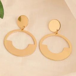 Sohi Gold Plated Party Designer Drop Earrings-11