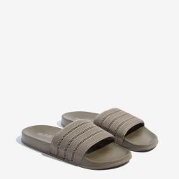 SOLEPLAY by Westside Taupe Knit-Textured Pool Slides-33