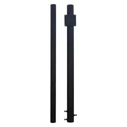 Ladwa Height Adjustable Grouting Pole for Safety 32 inch, 40 inch Convex Mirror & Road/Other Signboards P-2, LSI-CMP Blue 3Inch-P2 (Pack of 2) image 1