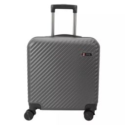 SWISS MILITARY Dusky 33 L Grey ABS Luggage / Garment Bag, LTB9-image-61