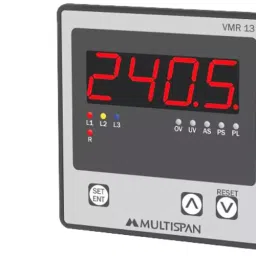 Multispan VMR-13 Voltage and Current Protection Relay - Panel Mounted for Industrial Use image 3