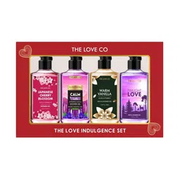 The Love Co Set Of 4 The Love Indulgence Set Body Wash Bath and Body Gift Set- 50ml Each-19