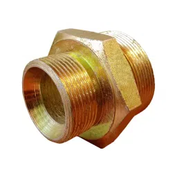 B K JAGAN & CO 1.1/2 x 2 inch Galvanised Iron Hydraulic Reducer Hex Nipples-picture-32