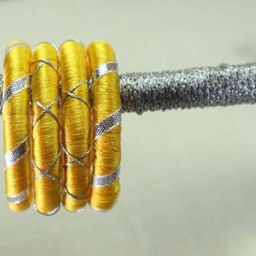 Kamule Gold Plastic Bangle-image-83