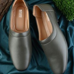 HERE&NOW Men Slip-On Round Toe Loafers-picture-2