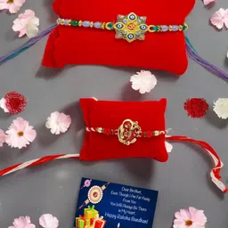 Vrinde Men Wraparound Rakhi-image-90