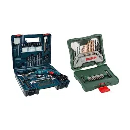 Bosch GSB 500 10 RE Professional Tool Kit & X30Ti Drill Bit and Driver Bit Set Combo-37