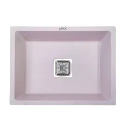 LIPKA 24x18x9 inch Matte Finish Quartz Single Bowl Kitchen Sink, QZSB10 - SR-picture-35