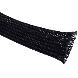 Immech 8mm Polyester Nylon Braided Expandable Wire Sleeve Black (2 Metre)-image-19