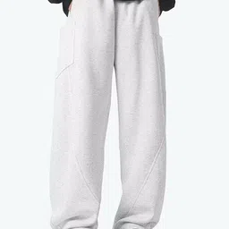 HERE&NOW Men Loose Fit Mid Rise Track Pant-picture-6