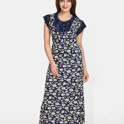 Be You Printed Maxi Nightdress-image-31