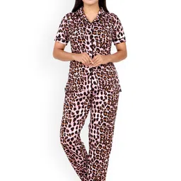 WOOL 4U Women Printed Night suit-image-65