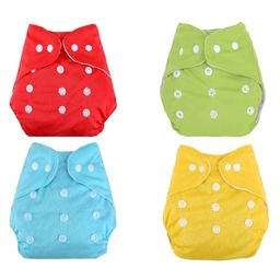 Domenico Reusable Diaper Pack of 4 - Muticolour-19