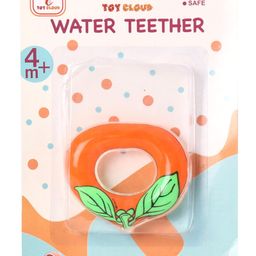 Toy Cloud Orange Shape Water Teether- Orange-12