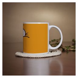 Right Gifting Ceramic Mug Cartoon Print Orange - 350 ml-image-55