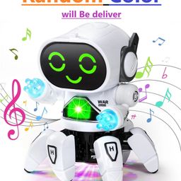 ADKD Interactive Dancing Bot Pioneer Robot Toy with Music, Lights, and Moving Arms & Legs(Color May Vary / Random Color)-26