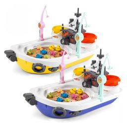 YAMAMA Gogo Fishing Game Toys For Kids Magnetic Fish Catching Game Toy Spray Corsair And Music Fun Engaging Kids Toys (Pack of 1 Color May Vary)-23