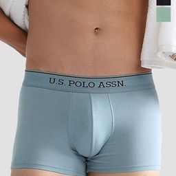 U.S. Polo Assn. Pack Of 3 Mid-Rise Cotton Short Trunks OET15-NBD-P3-picture-40
